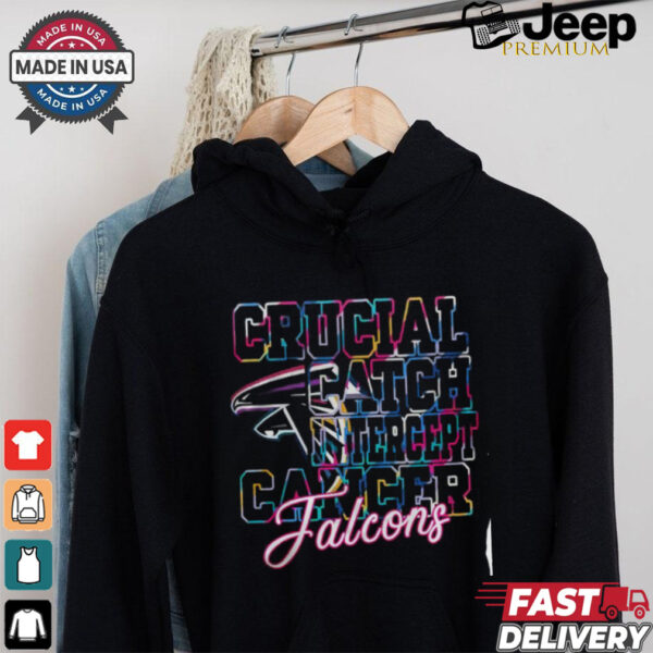 Atlanta Falcons Crucial Catch Intercept Cancer Shirts