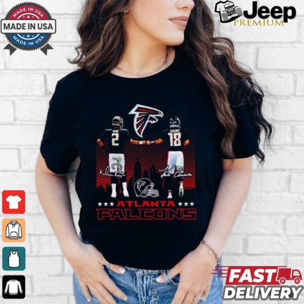 Atlanta Falcons Matt Ryan and Kirk Cousins signature 2024 shirt