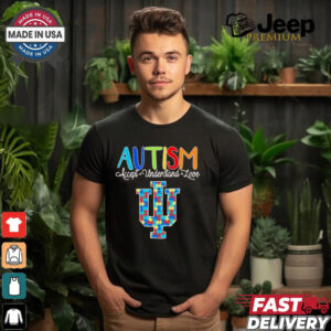 Autism accept understand love Indiana Hoosiers shirt