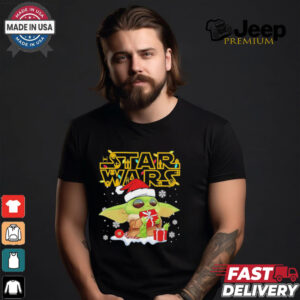 Baby Yoda Starwars Christmas gift shirt