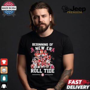 Beginning Of A New Era Roll Tide Alabama Beat Georgia 2024 Shirt