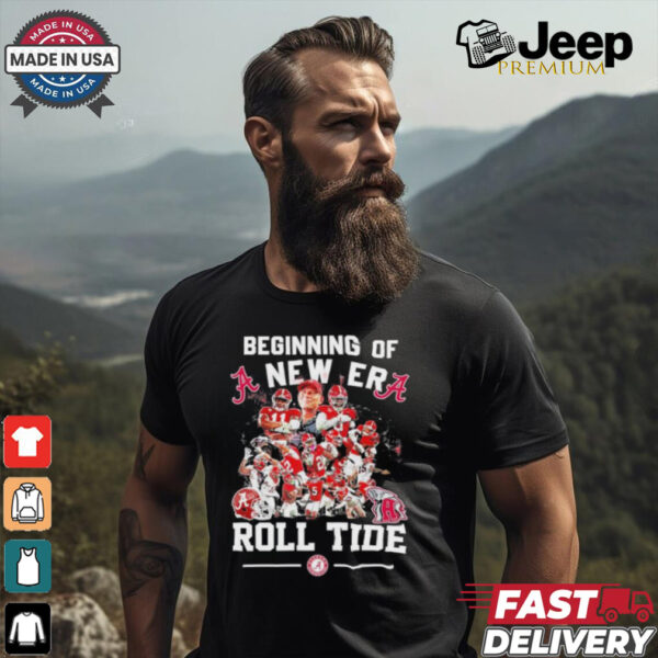 Beginning Of A New Era Roll Tide Alabama Beat Georgia 2024 Shirt