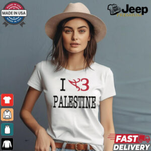 Boume Sama Wearing I A3 Palestine Alabama Crimson Tide t shirt