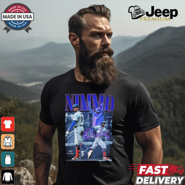 Brandon Nimmo New York Mets MLB Signature Graphic t shirt