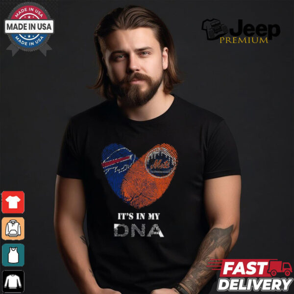 Buffalo Bills And New York Mets It’s In My DNA Heart 2024 T shirt