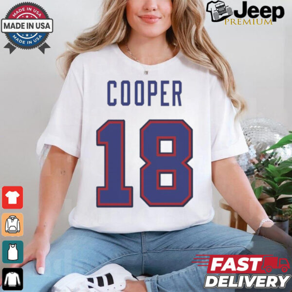 Buffalo Bills WR Amari Cooper 18 Jersey T shirt