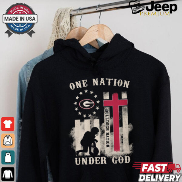 Bulldogs Nation Under God Shirt