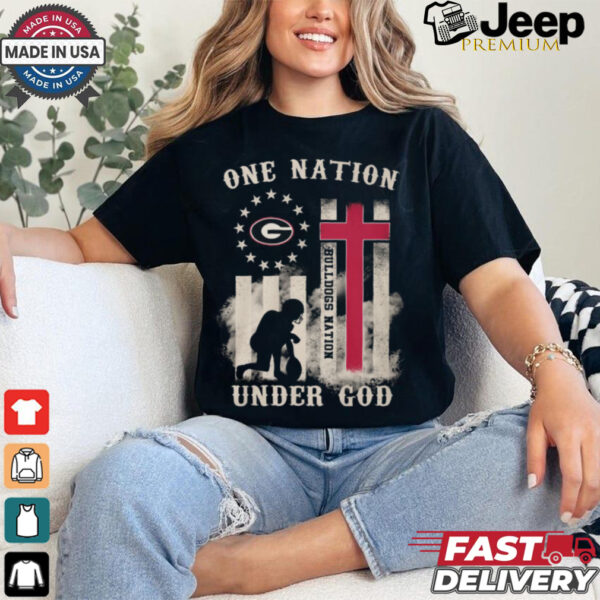 Bulldogs Nation Under God Shirt