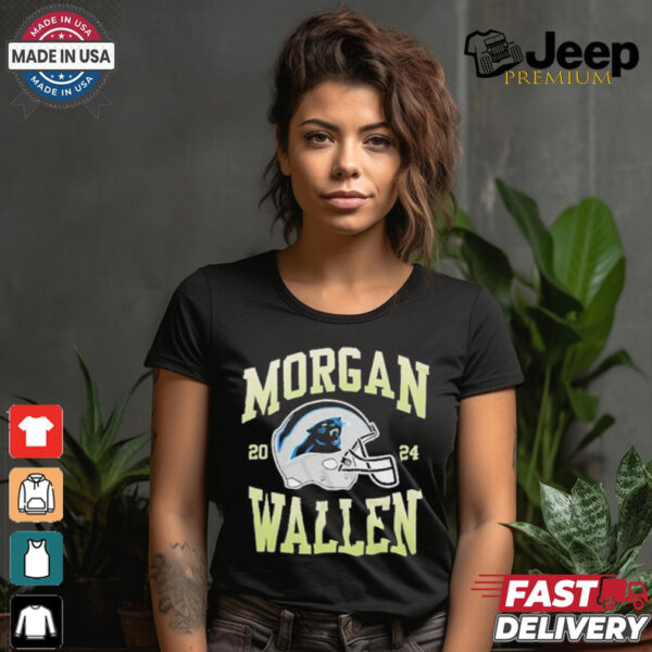 Carolina Panthers NFL 2024 Morgan Wallen 18th October at Bank of America Stadium Shirt