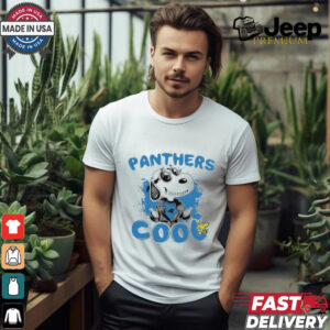 Carolina Panthers NFL Team Snoopy Joe Cool T Shirt