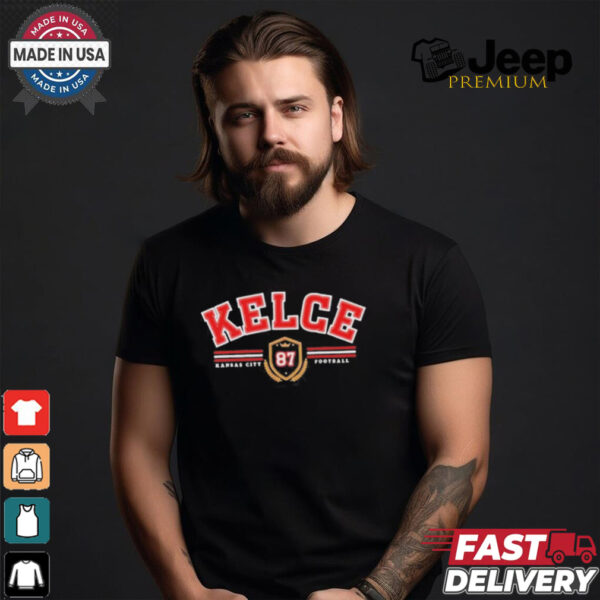 Celebrate Travis Kelce And His Iconic 87 Kansas City Chiefs Unisex T Shirt