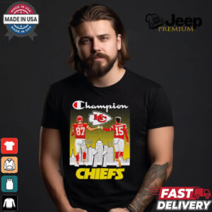 Champion Kansas City Chiefs Travis Kelce x Patrick Mahomes shirt