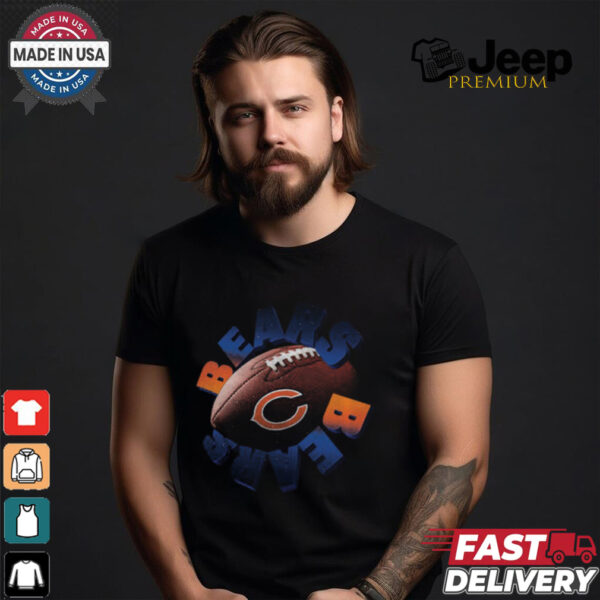 Chicago Bears Spiral Heavyweight T Shirt