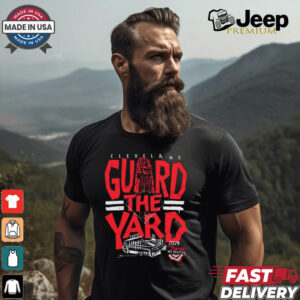 Cleveland Guardians Guard The Yard 2024 Playoff t shirt