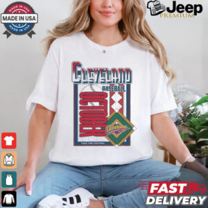 Cleveland Guardians October Take The Central 2024 T shirt