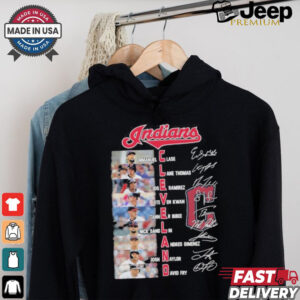 Cleveland Indians Baseball Team Players 2024 Shirt