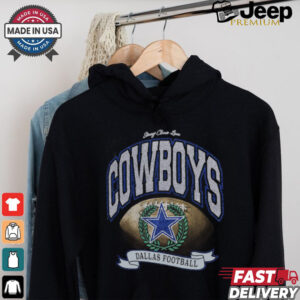 Dallas Cowboys Stoney Clover Lane x '47 Black Glitter Rocker Retro Tubular T Shirt