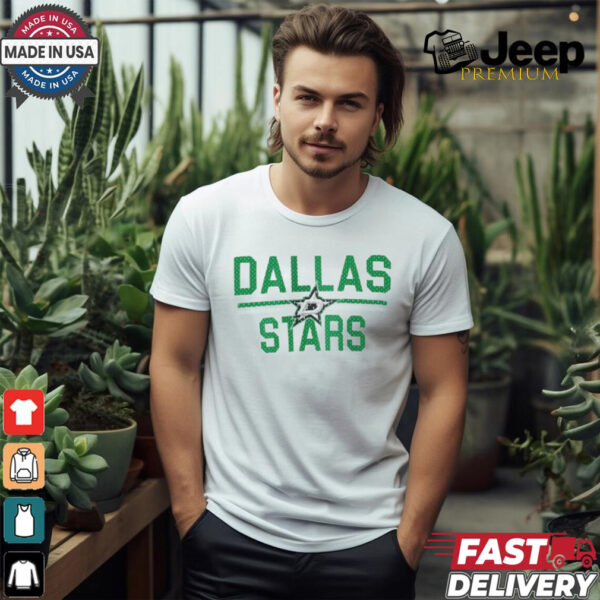 Dallas Stars Starter Mesh Look Team Name Logo Pullover shirt