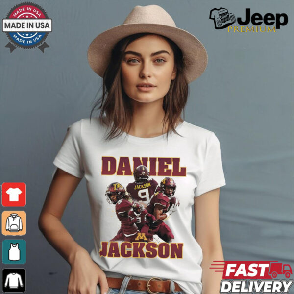 Daniel Jackson #9 Minnesota football player collage shirt