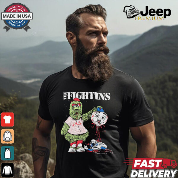 Decapitated The Fightins Philadelphia Phillies Vs New York Mets t shirt