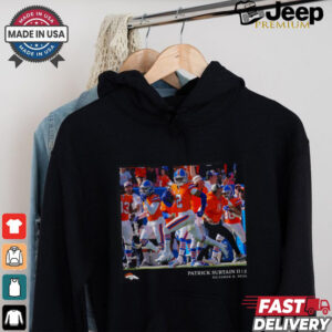 Denver Broncos Patrick Surtain II Black NFL Flash Features Week 5 T Shirt