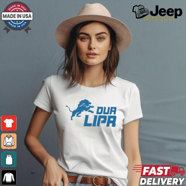 Detroit Lions Dua Lipa T Shirt