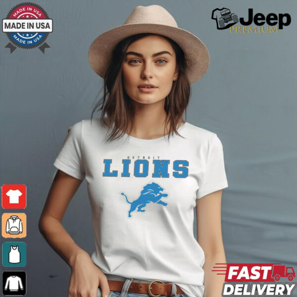 Detroit Lions Gameday Couture Women_s Big Goals Oversized shirt