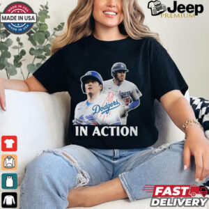 Dodgers in Action Shirt