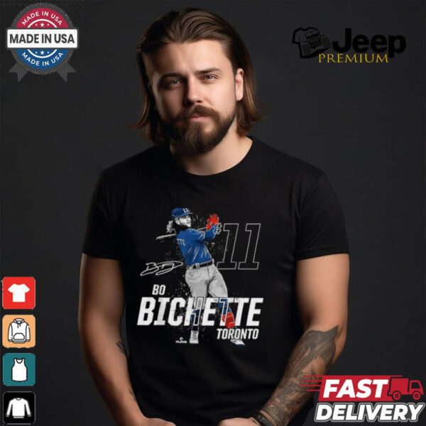 Dynamic pose bo bichette toronto baseball mlbpa T shirt