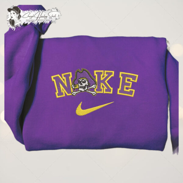 East Carolina Pirates NCAA Style 393 Embroidered Sweatshirt Hoodie