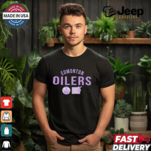 Edmonton Oilers Hockey Fights Cancer 2024 Shirt