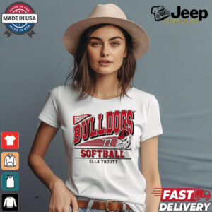 Ella Troutt #77 Georgia Bulldogs softball shirt