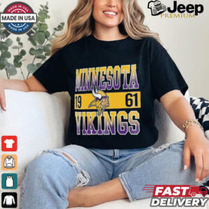 Era Black Minnesota Vikings City Team T Shirt