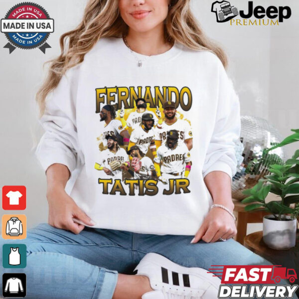 Fernando Tatis Jr Padres baseball graphic MLB shirt