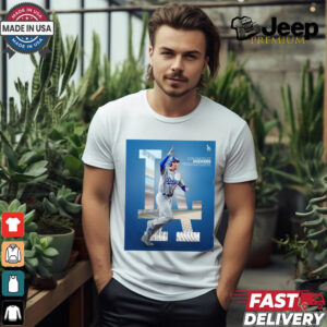 Freddie Freeman Los Angeles Dodgers One Win Away From Claiming The 2024 World Series Title Poster t shirt