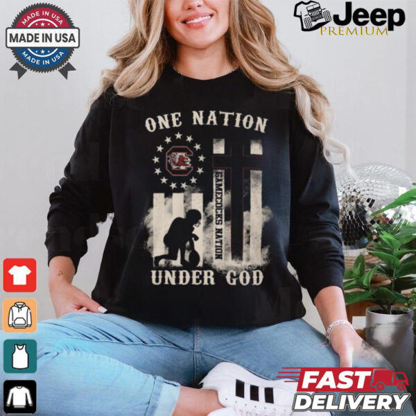 Gamecocks Nation Under God Shirt