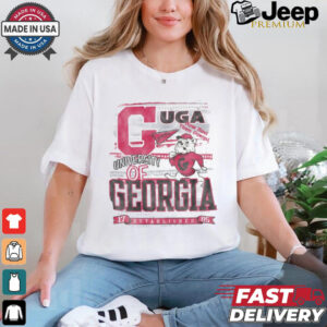 Georgia Bulldogs Washed Vault T Shirt