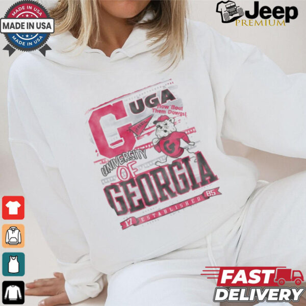 Georgia Bulldogs Washed Vault T Shirt