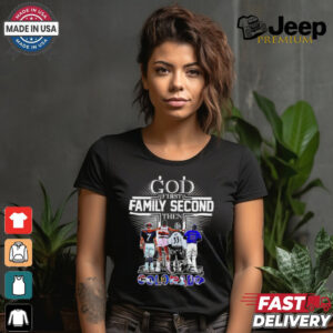 God First Family Second Then Colorado Sports Signature 2024 shirt