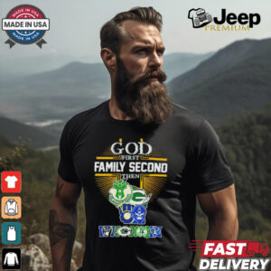 God First Family Second Then Wisconsin Sports 2024 shirt