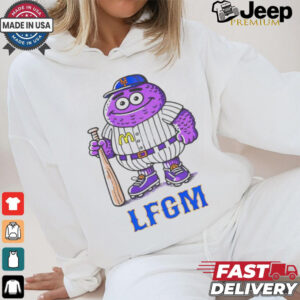 Grimace Mets baseball mascot beautiful monster shirt