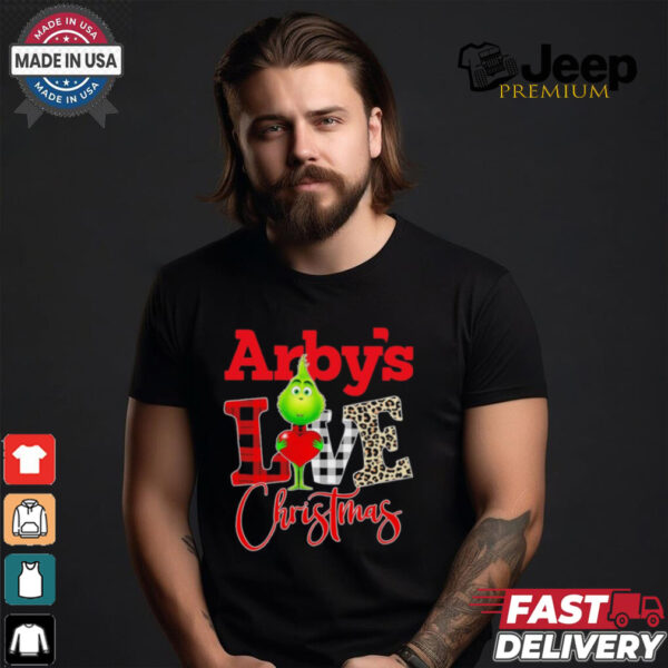 Grinch Love Arbys Christmas Shirt