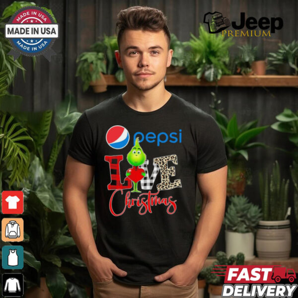 Grinch Love Pepsi Christmas Shirt