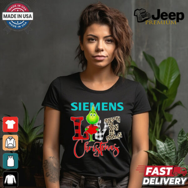 Grinch Love Siemens Christmas Shirt