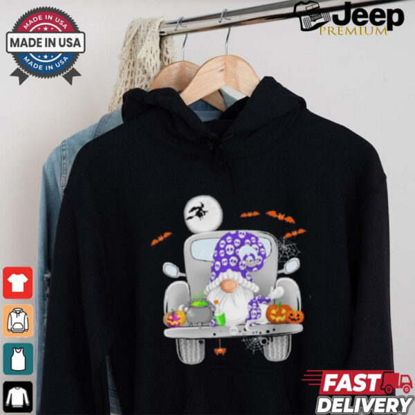 Halloween Gnomes With Truck Happy Shirt