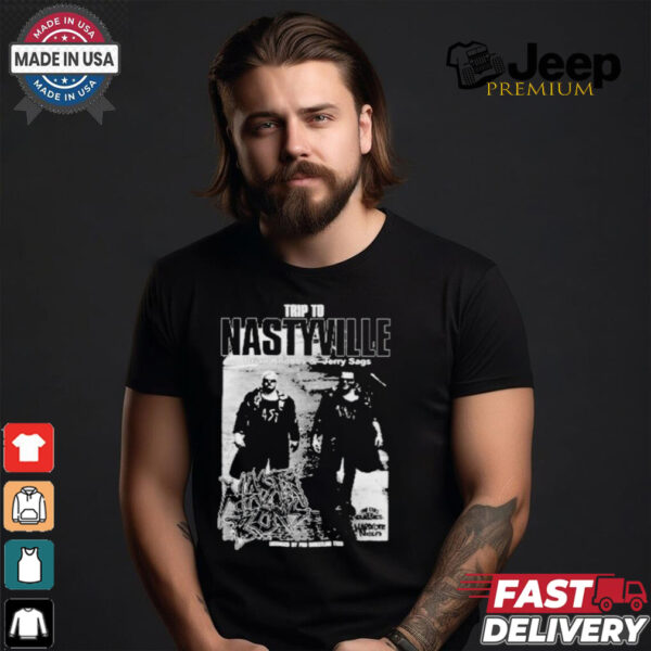 Hardcore Chocolate X Pro Wrestling Nasty Boys Shirt