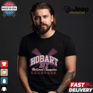 Hobart Vintage Lacrosse National Champs Shirt