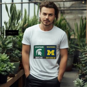 House Divided Between Michigan Wolverines & Michigan State Spartans shirt