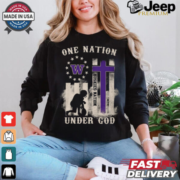 Huskies Nation Under God Shirt