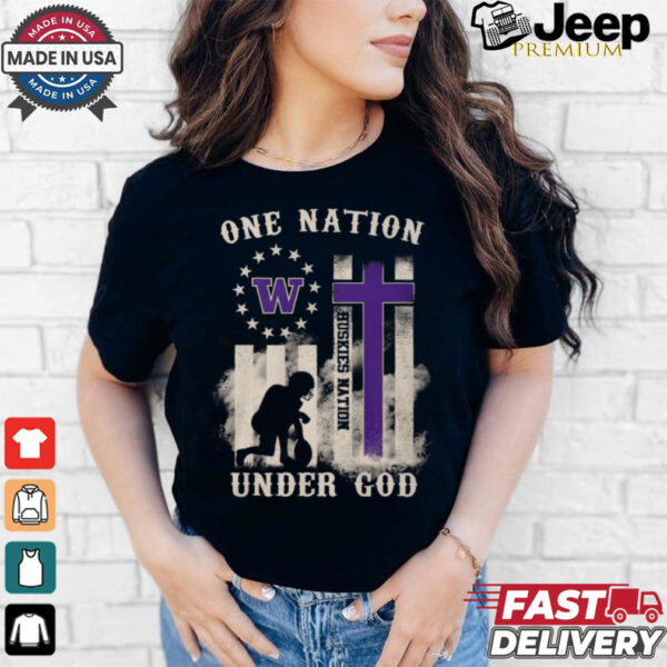 Huskies Nation Under God Shirt